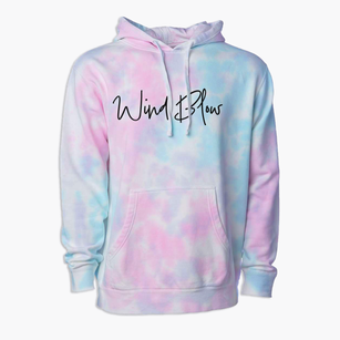 Wind Blow North Carolina Freestyle Premium Tie-Dye Hoodie