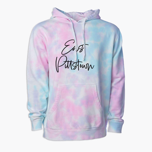 East Pittstown New York Freestyle Premium Tie-Dye Hoodie