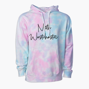 North Westchester Connecticut Freestyle Premium Tie-Dye Hoodie