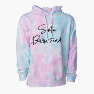 South Barnstead New Hampshire Freestyle Premium Tie-Dye Hoodie