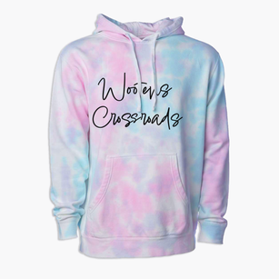 Wootens Crossroads North Carolina Freestyle Premium Tie-Dye Hoodie
