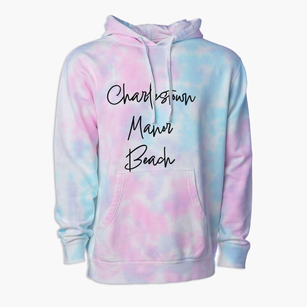 Charlestown Manor Beach Maryland Freestyle Premium Tie-Dye Hoodie