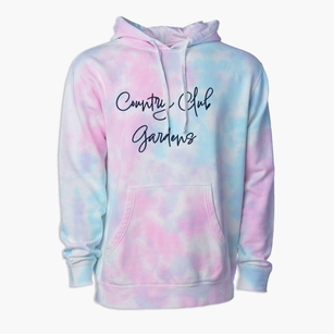 Country Club Gardens Indiana Freestyle Premium Tie-Dye Hoodie
