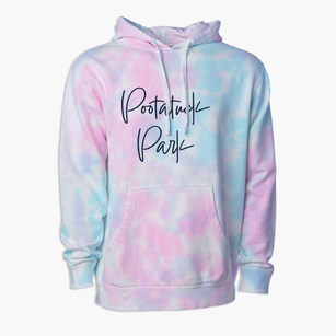 Pootatuck Park Connecticut Freestyle Premium Tie-Dye Hoodie