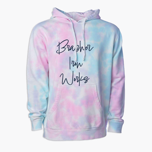 Brasher Iron Works New York Freestyle Premium Tie-Dye Hoodie
