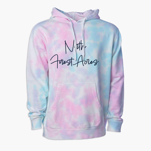 North Forest Acres New York Freestyle Premium Tie-Dye Hoodie