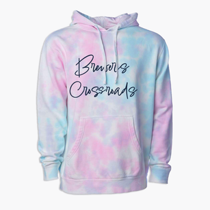 Brewers Crossroads North Carolina Freestyle Premium Tie-Dye Hoodie