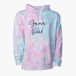 Geneva Road Illinois Freestyle Premium Tie-Dye Hoodie