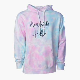 Marshfield Hills Massachusetts Freestyle Premium Tie-Dye Hoodie