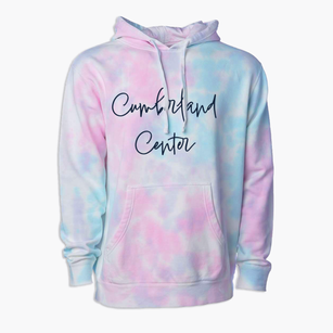 Cumberland Center Maine Freestyle Premium Tie-Dye Hoodie