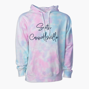 South Connellsville Pennsylvania Freestyle Premium Tie-Dye Hoodie