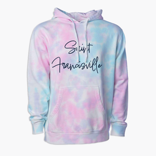 St. Francisville Louisiana Freestyle Premium Tie-Dye Hoodie
