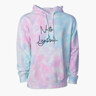 North Lynbrook New York Freestyle Premium Tie-Dye Hoodie