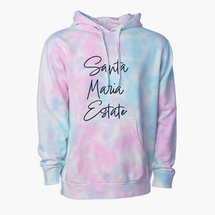 Santa Maria Estate Virgin Islands Freestyle Premium Tie-Dye Hoodie