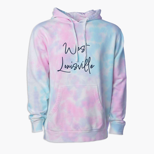 West Louisville Kentucky Freestyle Premium Tie-Dye Hoodie