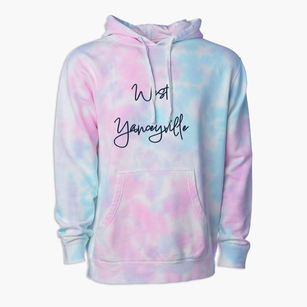 West Yanceyville North Carolina Freestyle Premium Tie-Dye Hoodie