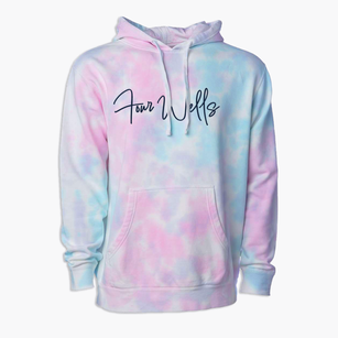 Four Wells New Mexico Freestyle Premium Tie-Dye Hoodie