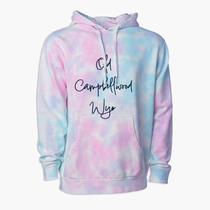Old Campbellwood Wye New York Freestyle Premium Tie-Dye Hoodie
