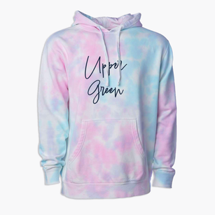 Upper Green Massachusetts Freestyle Premium Tie-Dye Hoodie