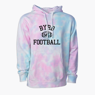 Byrd Mississippi Football Premium Tie-Dye Hoodie