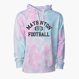 Maybinton South Carolina Football Premium Tie-Dye Hoodie