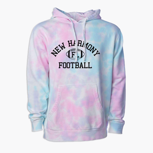 New Harmony Florida Football Premium Tie-Dye Hoodie