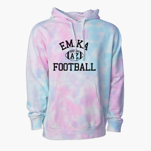 Emika Arizona Football Premium Tie-Dye Hoodie