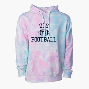 Ogg Texas Football Premium Tie-Dye Hoodie
