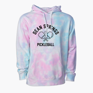 Dean Springs Arkansas Pickleball Premium Tie-Dye Hoodie