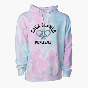 Casa Blanco Florida Pickleball Premium Tie-Dye Hoodie