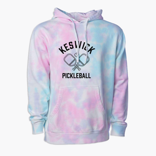 Keswick Michigan Pickleball Premium Tie-Dye Hoodie