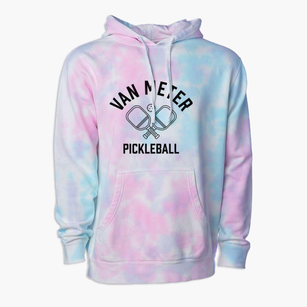 Van Meter Ohio Pickleball Premium Tie-Dye Hoodie