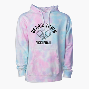 Beardstown Illinois Pickleball Premium Tie-Dye Hoodie