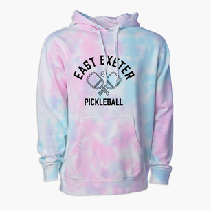 East Exeter Maine Pickleball Premium Tie-Dye Hoodie