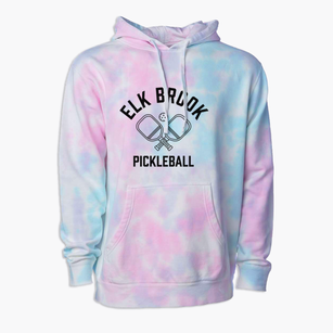 Elk Brook New York Pickleball Premium Tie-Dye Hoodie