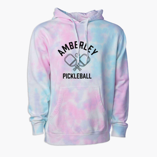 Amberley Ohio Pickleball Premium Tie-Dye Hoodie
