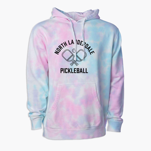 North Lauderdale Florida Pickleball Premium Tie-Dye Hoodie