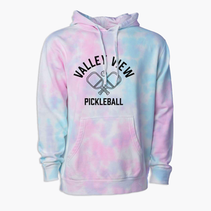 Valley View Pennsylvania Pickleball Premium Tie-Dye Hoodie