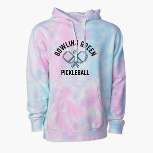 Bowling Green Ohio Pickleball Premium Tie-Dye Hoodie