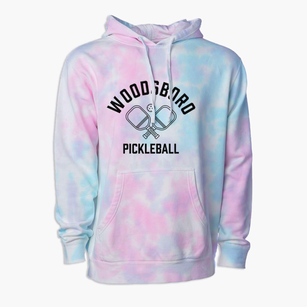 Woodsboro Texas Pickleball Premium Tie-Dye Hoodie