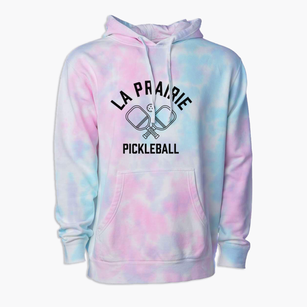 La Prairie Wisconsin Pickleball Premium Tie-Dye Hoodie