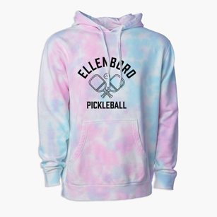 Ellenboro North Carolina Pickleball Premium Tie-Dye Hoodie
