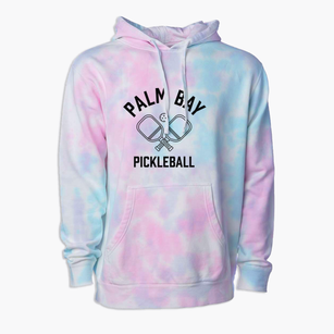 Palm Bay Florida Pickleball Premium Tie-Dye Hoodie