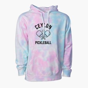 Ceylon Minnesota Pickleball Premium Tie-Dye Hoodie