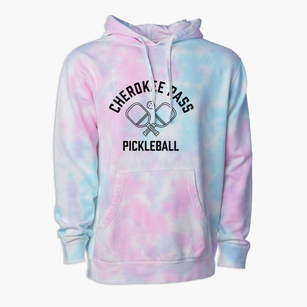 Cherokee Pass Missouri Pickleball Premium Tie-Dye Hoodie