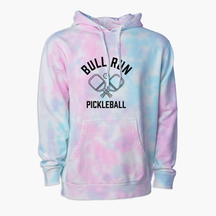 Bull Run Virginia Pickleball Premium Tie-Dye Hoodie