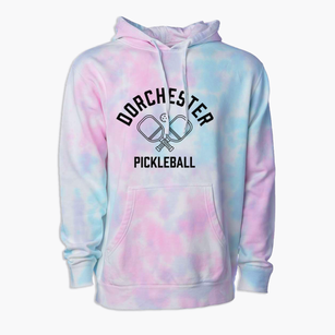 Dorchester Texas Pickleball Premium Tie-Dye Hoodie