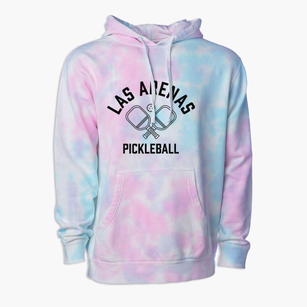 Las Arenas Puerto Rico Pickleball Premium Tie-Dye Hoodie