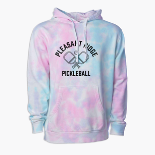Pleasant Ridge Maine Pickleball Premium Tie-Dye Hoodie