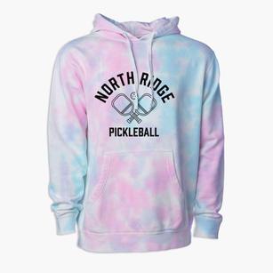 North Ridge New York Pickleball Premium Tie-Dye Hoodie